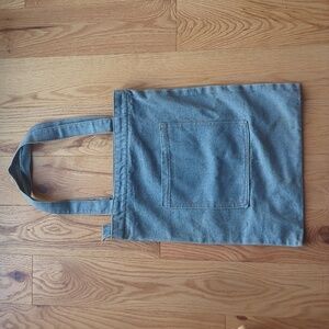 Unique Denim Handbag. Zippered.